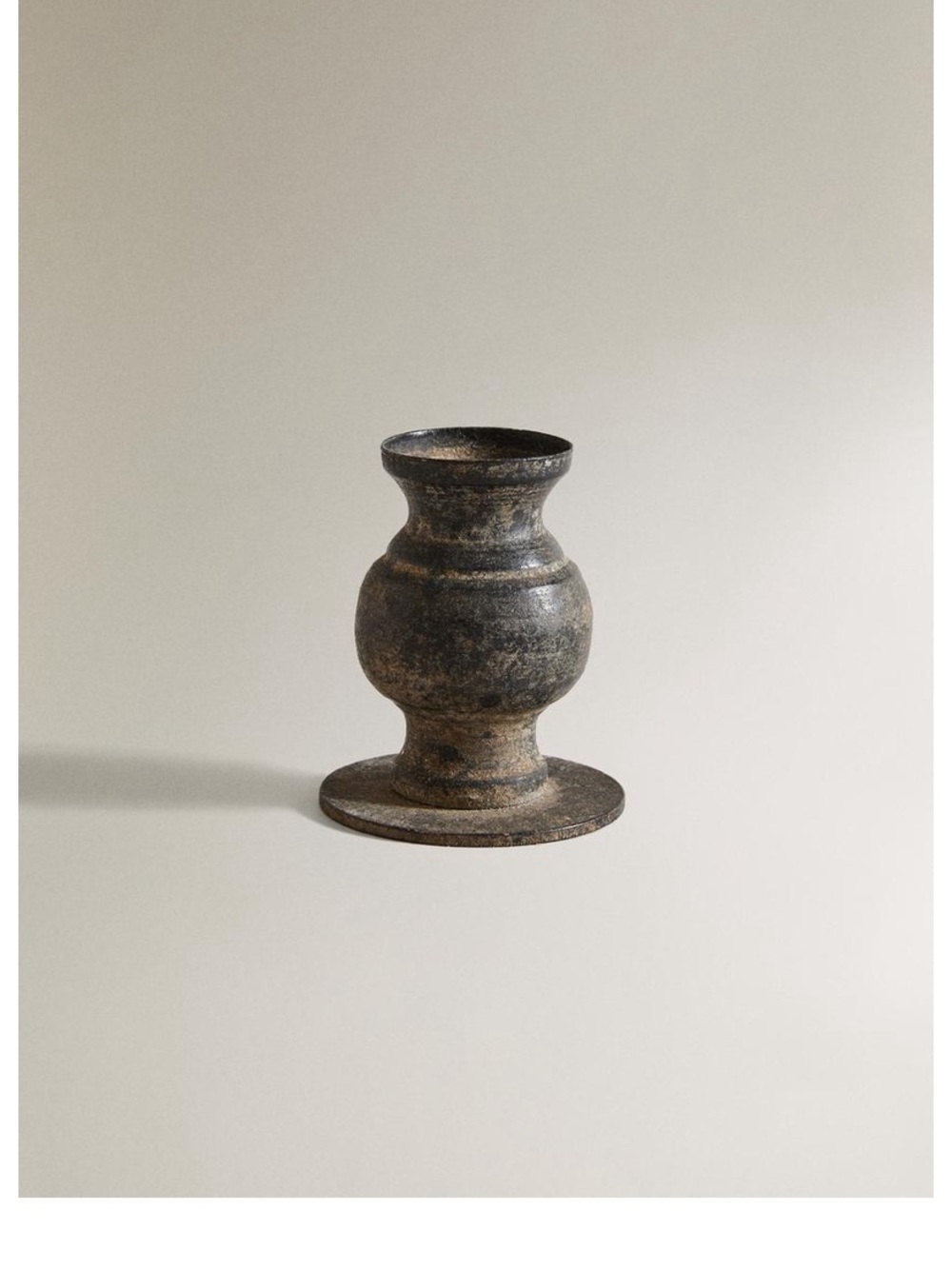 Zara Home Iron Candle Holder